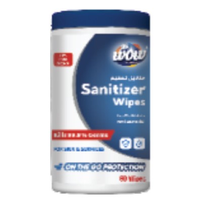 SANITIZER WIPES CAN 80'S